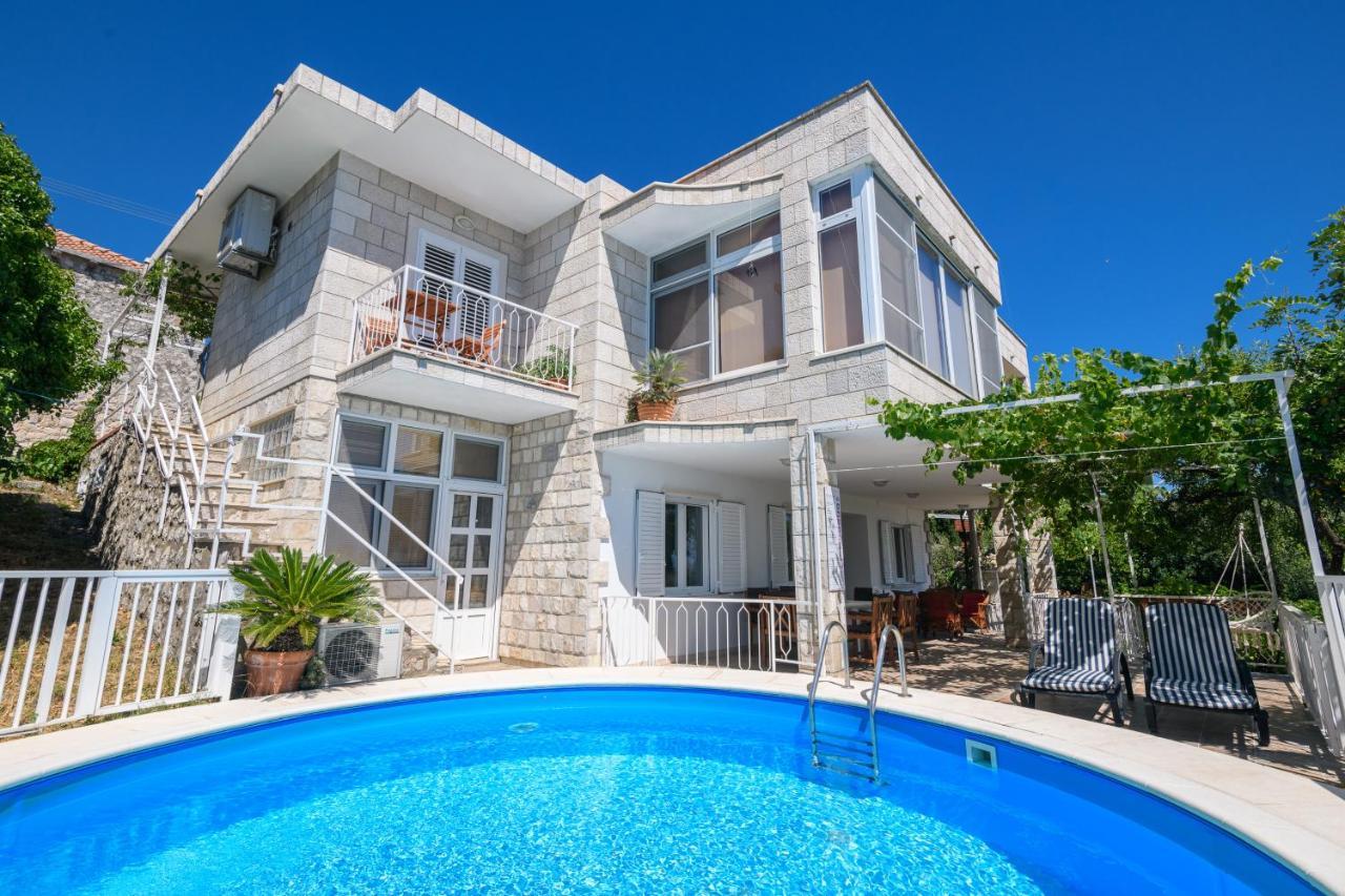 Apartment Mario - Veliki Stan Za Odmor - Terasa- Vrt - Bazen - Pogled More, Izoliran โอราซัซ ภายนอก รูปภาพ